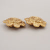 Secondhand Chanel Vintage CC Flower Clip-On Earrings