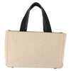 Secondhand Prada Vintage Handbag Beige Canvas Bags