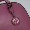 Gucci Lady Dollar Dome Satchel Leather