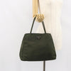 Secondhand Prada Vintage Tote Khaki Nylon Accessories