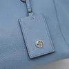 Secondhand Gucci Swing Tote Blue Leather Accessories