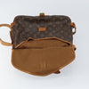 Louis Vuitton Saumur Handbag Monogram Canvas