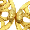Secondhand Chanel CC Round Earrings