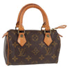 Louis Vuitton Speedy Mini HL Handbag Monogram Canvas