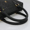Secondhand Bally Vintage Handbag Black Leather Bags