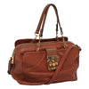 Secondhand Chloe Elsie Satchel Brown Leather Bags