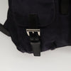 Secondhand Prada Vela Double Front Pocket Backpack Tessuto with Saffiano