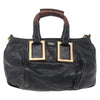 Secondhand Chloe Ethel Handbag Black Leather Bags
