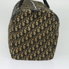 Christian Dior Vintage Trotter Boston Bag Diorissimo Canvas