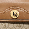 Secondhand Christian Dior Vintage Honeycomb Zip Pouch Canvas and