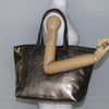Salvatore Ferragamo Gancini Tote Patent leather
