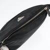 Prada Zip Messenger Bag Tessuto with Leather