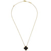 Secondhand Van Cleef & Arpels Magic Alhambra Pendant Necklace 18K Rose Gold and Onyx