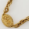Secondhand Chanel Coco Long Necklace Gold-plated