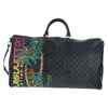 Secondhand Louis Vuitton Keepall Bandouliere Bag Limited Edition Damier Cobalt Jungle