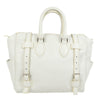 Secondhand Hermes Pursangle Bag White Leather Bags