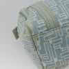 Secondhand Fendi Boston Bag Blue Denim Jeans Bags
