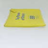 Secondhand Balenciaga Supermarket Pouch Yellow Leather Accessories