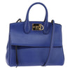 Salvatore Ferragamo Studio Satchel Leather