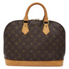 Louis Vuitton Alma Handbag Monogram Canvas