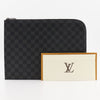 Secondhand Louis Vuitton Zip Around Pochette Jour Damier Graphite