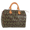 Louis Vuitton Speedy Handbag Limited Edition Monogram Graffiti