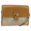 Secondhand Christian Dior Vintage Honeycomb Flap Crossbody Bag Canvas and