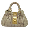Miu Miu Coffer Convertible Satchel Matelasse Leather