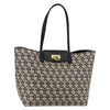 Salvatore Ferragamo Gancini Travel Tote Gancini Jacquard
