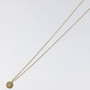 Secondhand Christian Dior CD Pendant Necklace Gold-plated