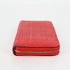 Secondhand Loewe Anagram Wallet Red Leather Accessories