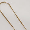 Secondhand Christian Dior CD Pendant Necklace Metal and Crystals