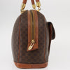 Celine Vintage Macadam Handbag Canvas and Leather
