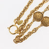Chanel Vintage 31 Rue Cambon Medallion Pendant Necklace Metal