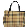 Secondhand Burberry Nova Check Tote Canvas and
