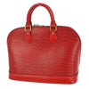 Louis Vuitton Alma Handbag Epi Leather