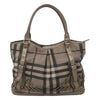Secondhand Burberry Nova Check Tote Canvas and