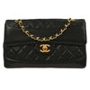 Chanel Vintage CC Chain Flap Bag Quilted Lambskin