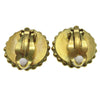 Secondhand Chanel CC Round Earrings