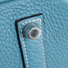 Hermes Birkin Handbag Blue Togo with Palladium Hardware