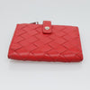 Secondhand Bottega Veneta Bifold Coin Pocket Card Holder Intrecciato Nappa