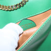 Secondhand Celine Shoulder Bag Green Leather Bags