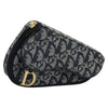 Secondhand Christian Dior Saddle Zip Pouch Diorissimo