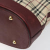 Secondhand Burberry Nova Check Tote Canvas and