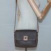 Celine Macadam Shoulder Bag PVC Leather