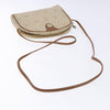 Christian Dior Vintage Honeycomb Shoulder Bag Canvas