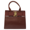 Salvatore Ferragamo Convertible Vara Bow Tote Leather