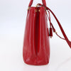 Prada Lux Open Tote Vernice Saffiano Leather