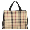 Secondhand Burberry Nova Check Tote canvas check pattern