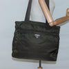 Prada Vintage Zip Tote Tessuto